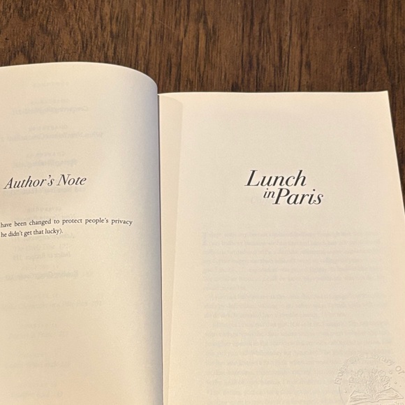 Lunch in Paris Book by Elizabeth Bard - Picture 5 of 6